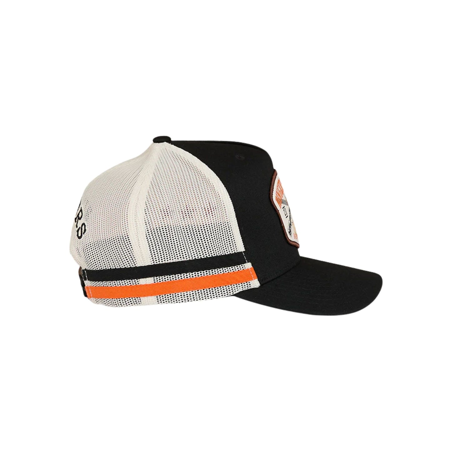 Ringers Western Big Buck Deep Fit Trucker Cap - Black