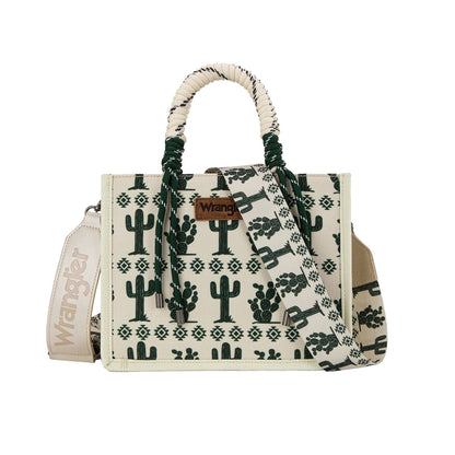 Wrangler Southwestern Rope Handle Bag - Beige