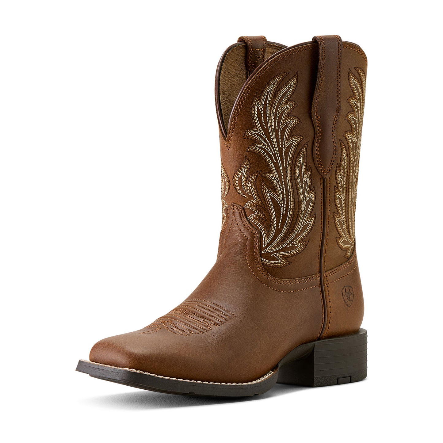 Ariat Women’s Round Up Filly Western Boots - Sorrel Crunch