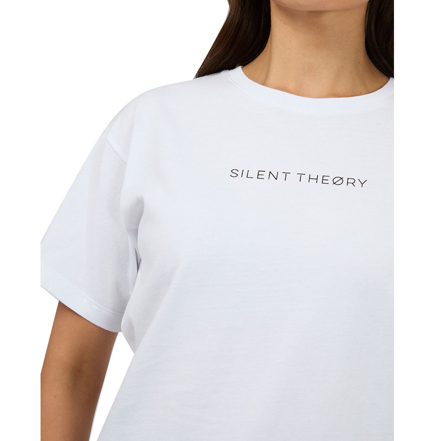 Silent Theory Logo Tee - White