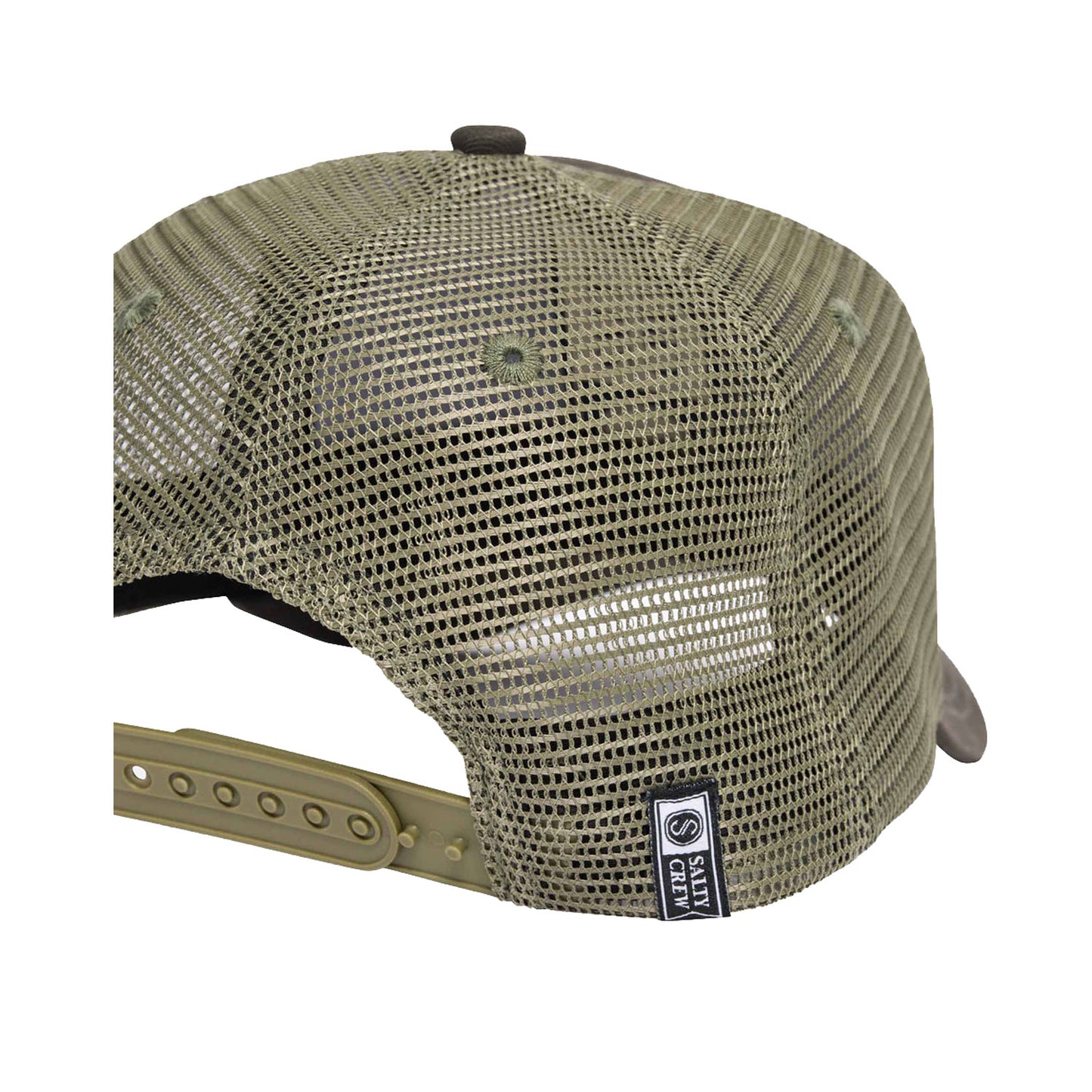 Salty Crew Live Bait Retro Trucker Cap - Coal