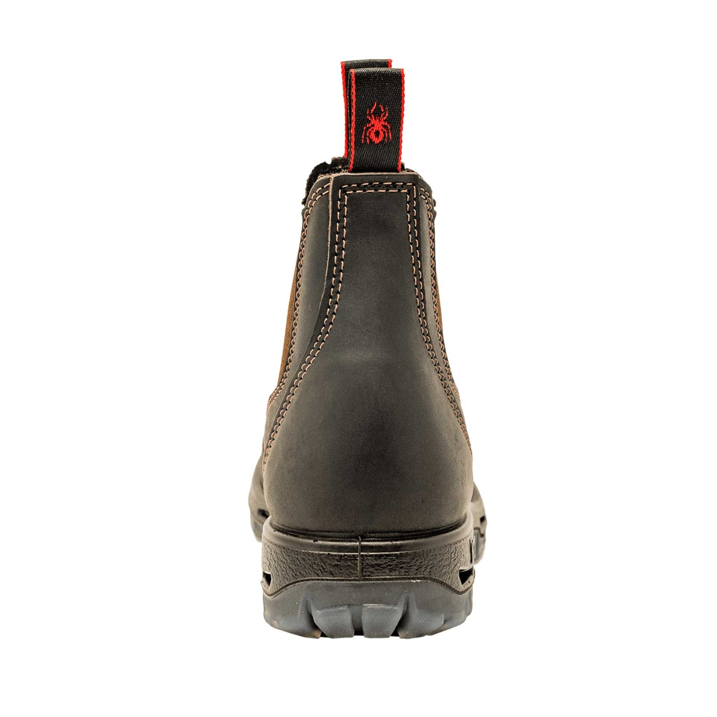Redback Elastic Sided Leather Boot - Claret