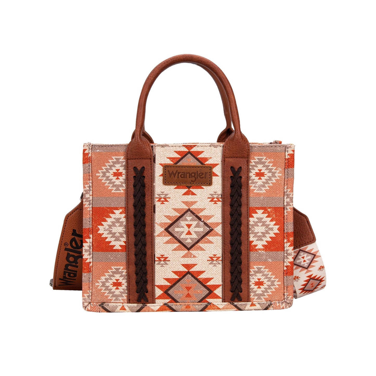 Wrangler Macy Aztec Crossbody Bag - Tan