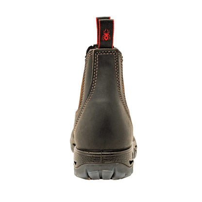 Redback Slip On Non Safety Work Boot - Claret