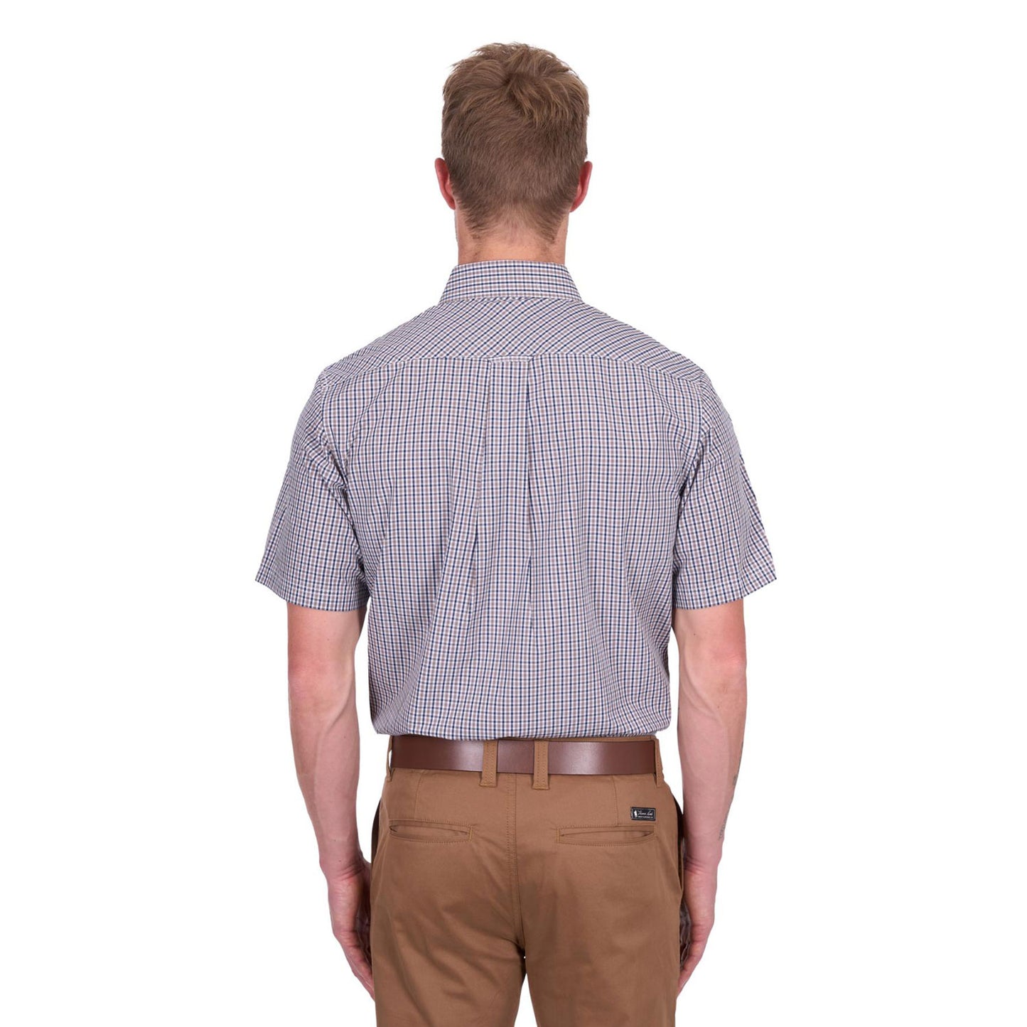 Thomas Cook Men's Will 2-Pocket S/S/ Shirt - Navy/Tan