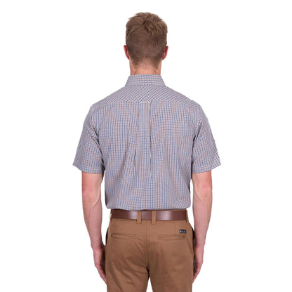 Thomas Cook Men's Will 2-Pocket S/S/ Shirt - Navy/Tan