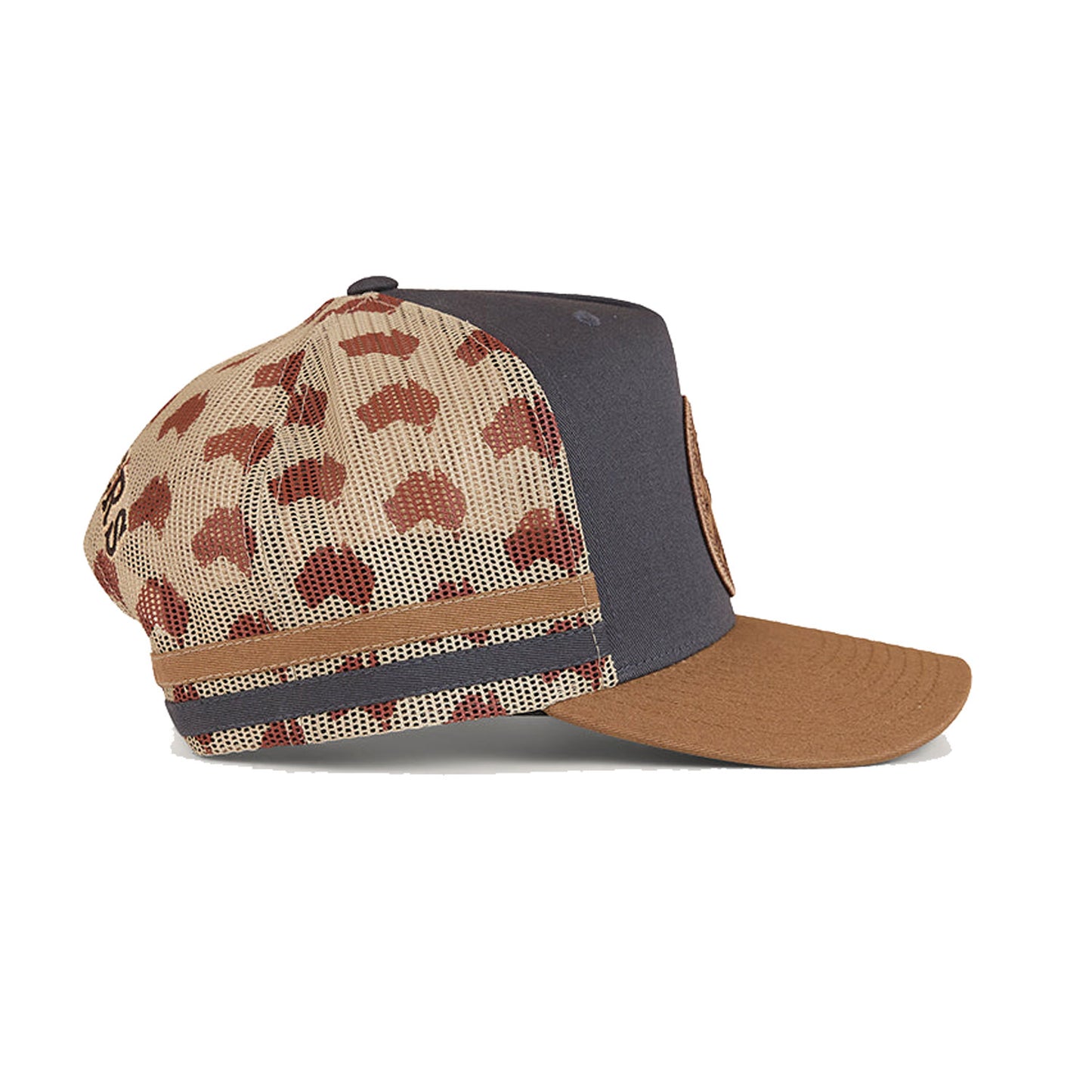 Ringers Western Aussie Rules Deep Fit Trucker Cap - Charcoal/Clay