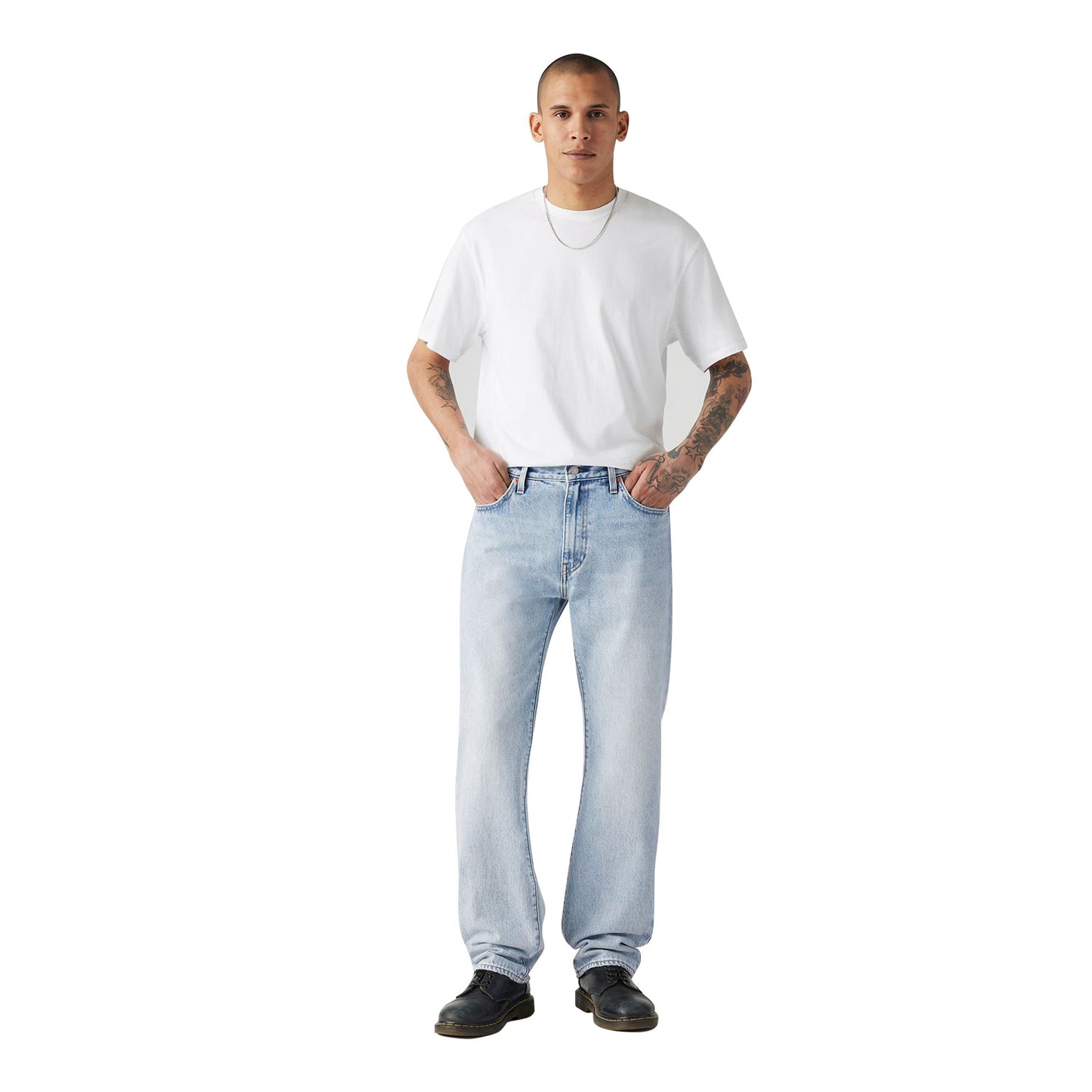 Levi's Men's 555™ Relaxed Straight Jeans - Baby Blue Essentials
