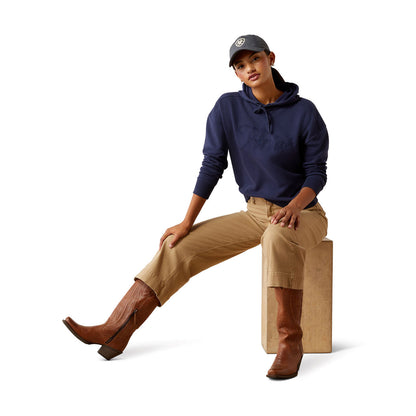 Ariat Women's Just Hoodie - Navy Eclipse