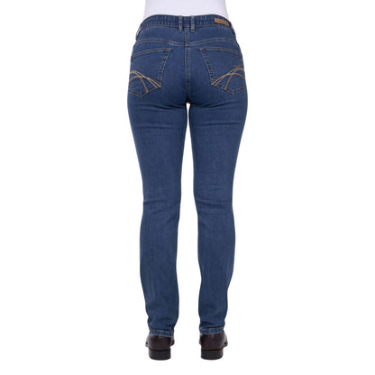 Thomas Cook Women’s Lucy Slim Leg Jean 32L - Mid Wash