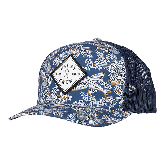 Salty Crew Sealine Retro Trucker - Blue Steel