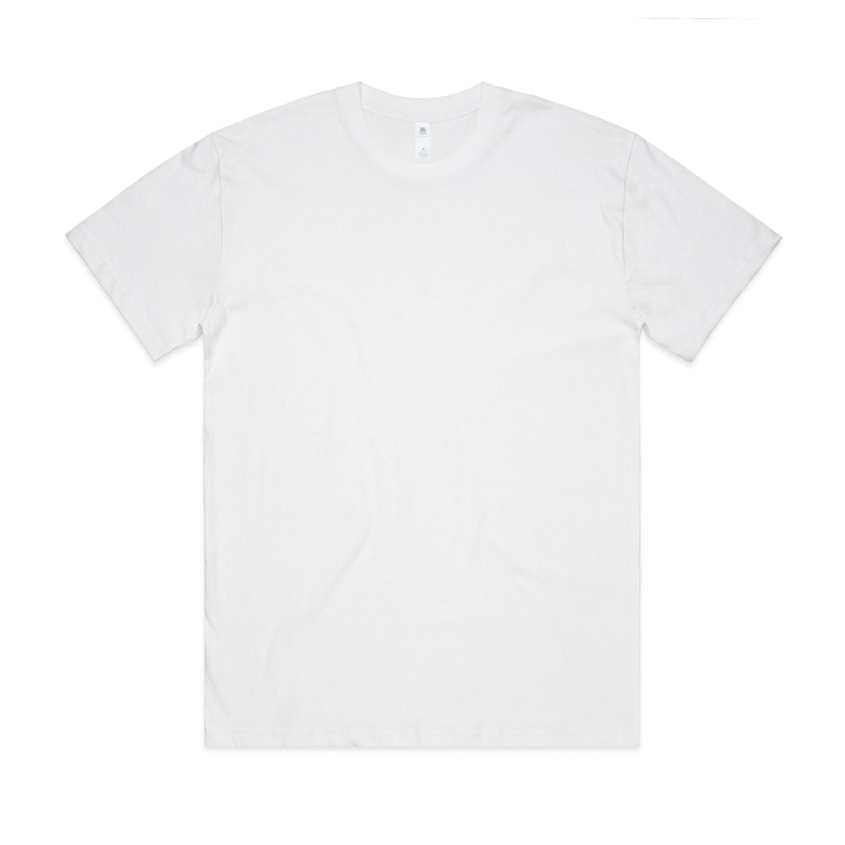 AS Colour Men's Block Oversized Tee - White