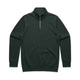 AS Colour Men's Stencil Half Zip Crew - Pine Green