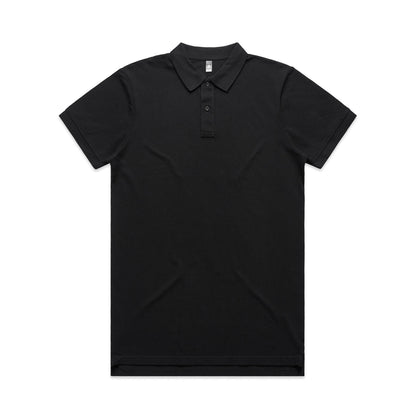 AS Colour Men's Pique Polo - Black