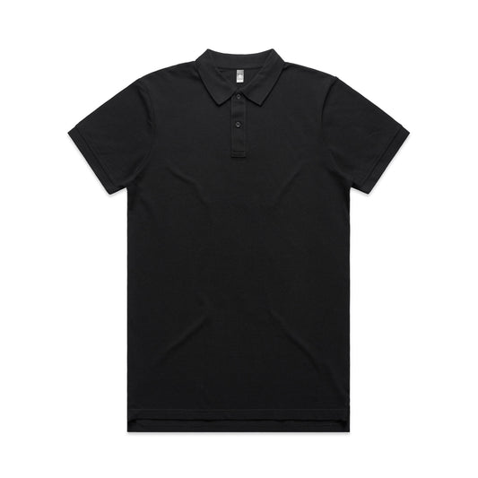 AS Colour Men's Pique Polo - Black