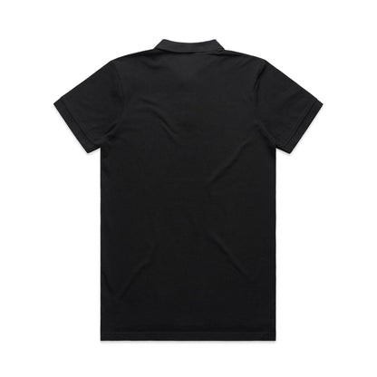 AS Colour Men's Pique Polo - Black