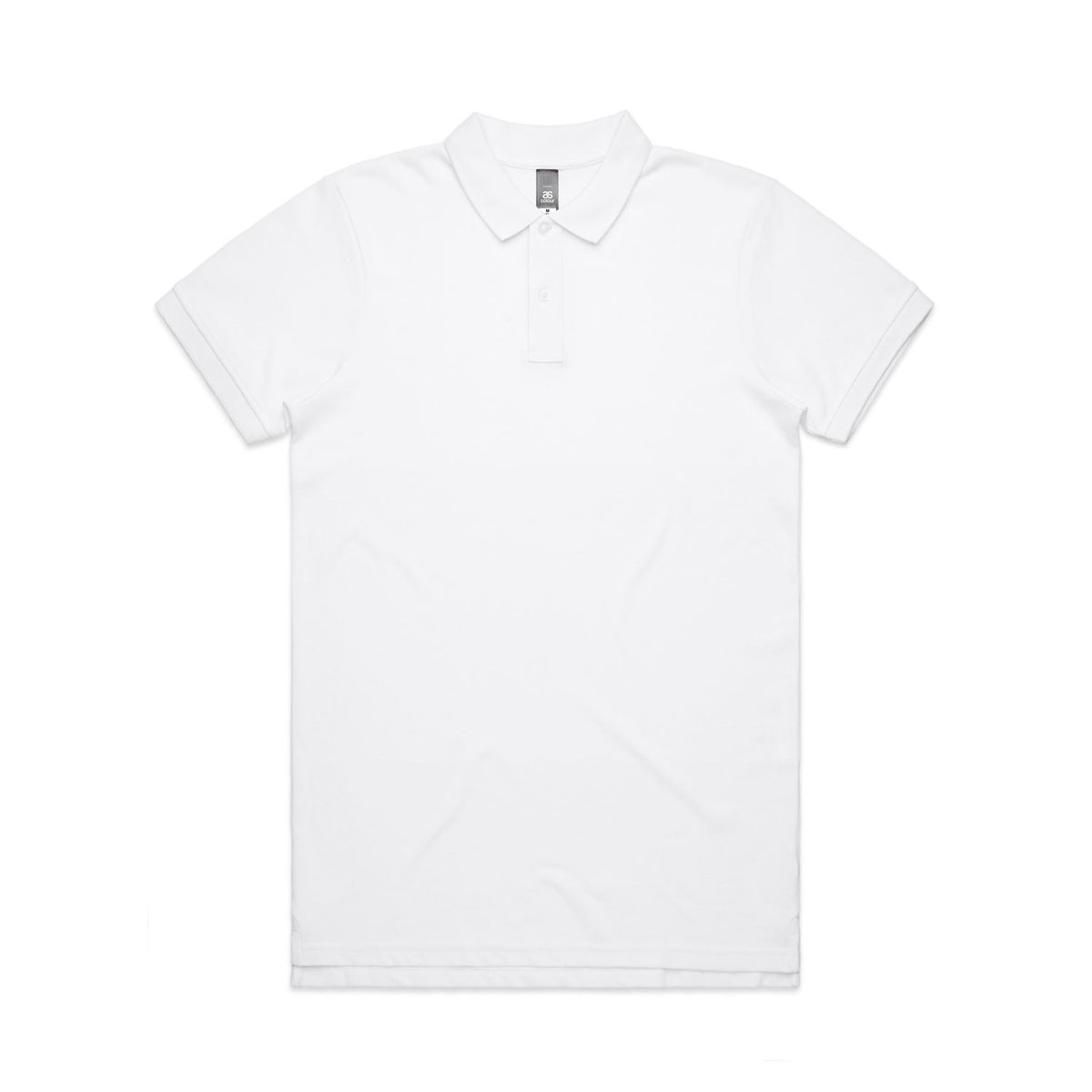 AS Colour Men's Pique Polo - White