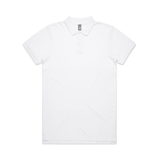AS Colour Men's Pique Polo - White