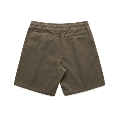 AS Colour Men's Cord Shorts 18" - Walnut