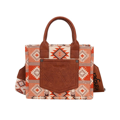 Wrangler Macy Aztec Crossbody Bag - Tan