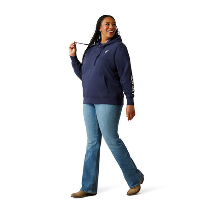 Ariat Women's Logo 2.0 Hoodie - Black Iris
