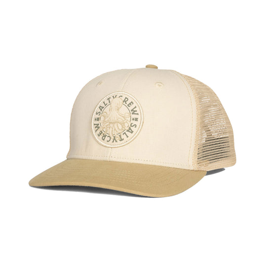 Salty Crew Tentacles Retro Trucker - Birch/Khaki