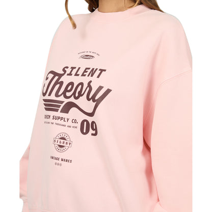 Silent Theory Emblem Crew - Pink