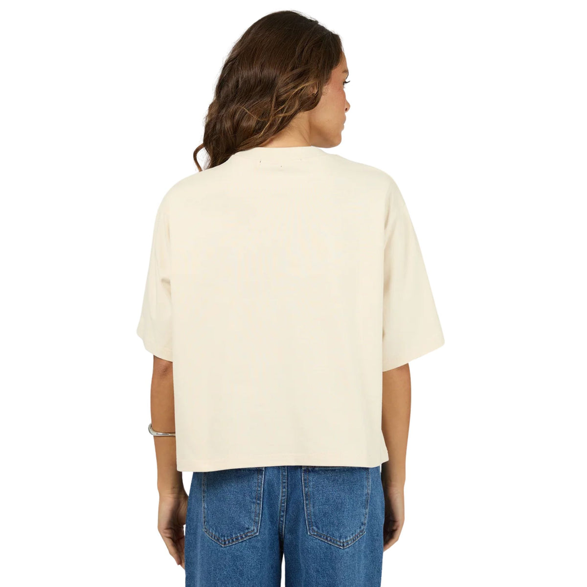 Silent Theory Sight See Relaxed Tee - Chalk