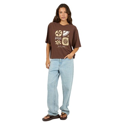 Silent Theory Eternal Relaxed Tee - Brown
