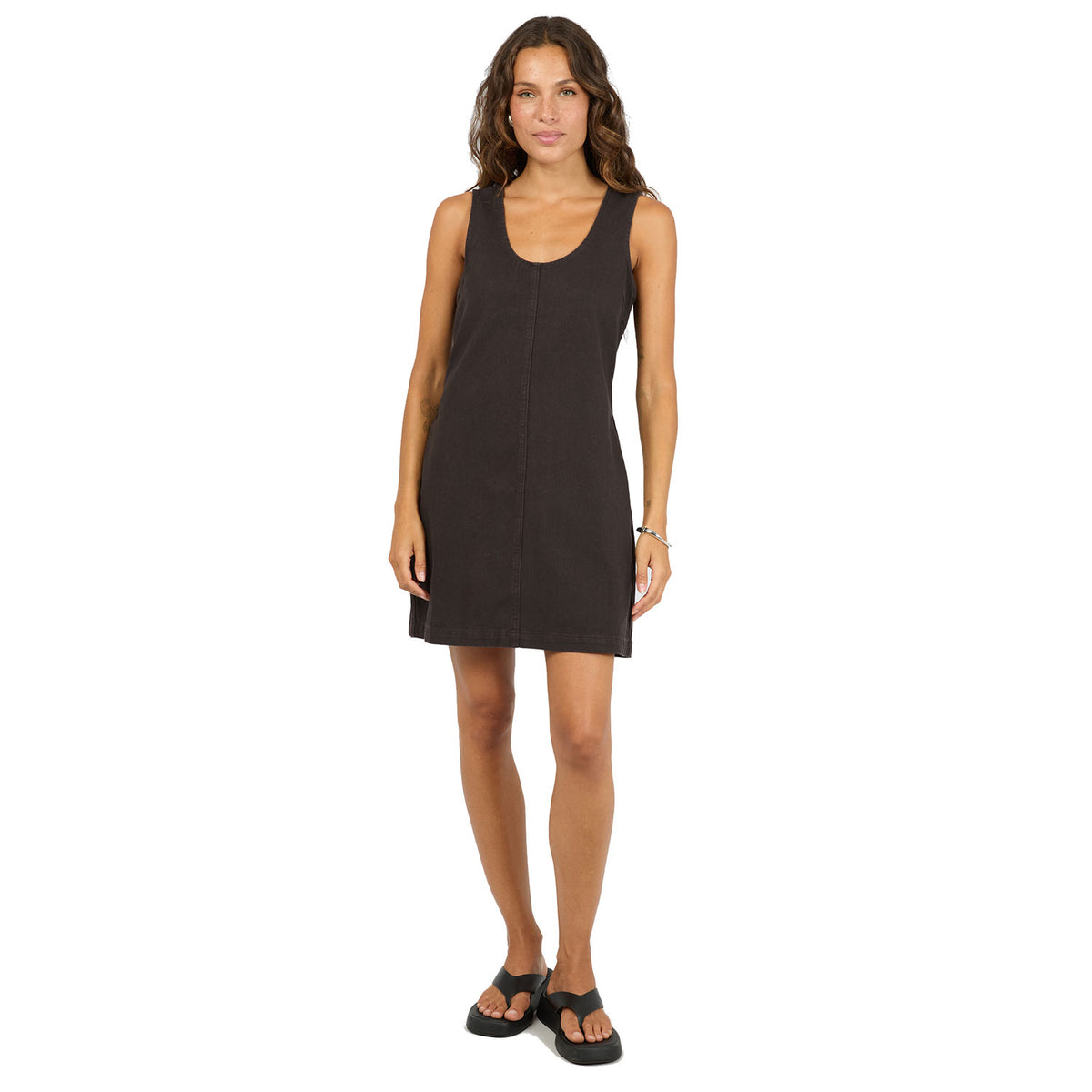 Silent Theory Gemma Mini Dress - Chocolate