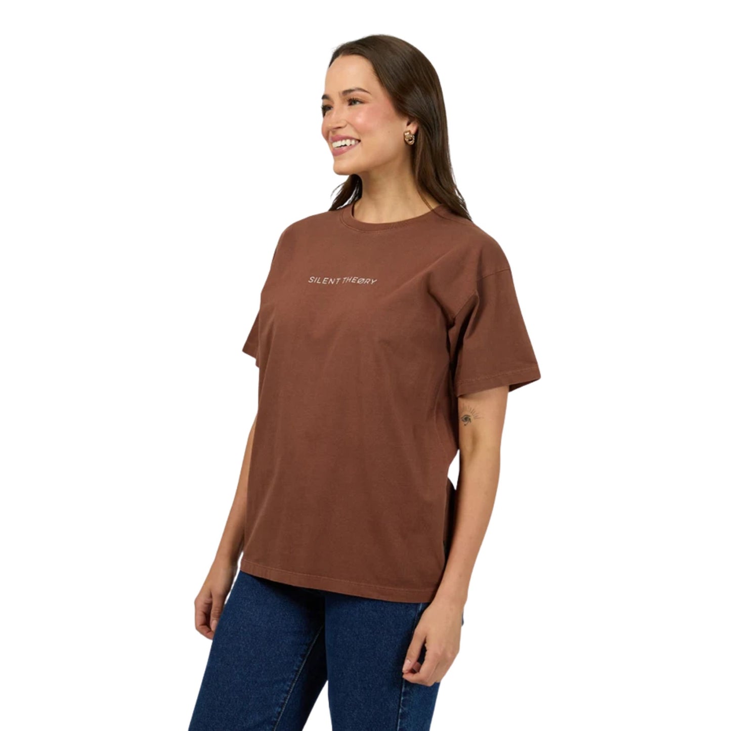 Silent Theory Logo Tee -  Brown