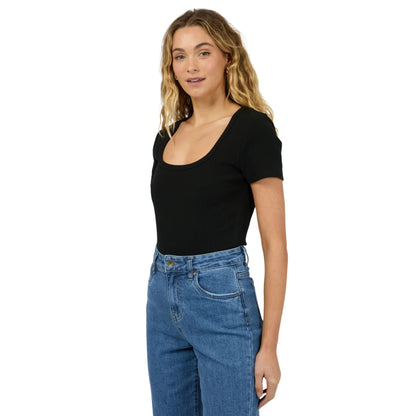 Silent Theory Mia Tee - Black