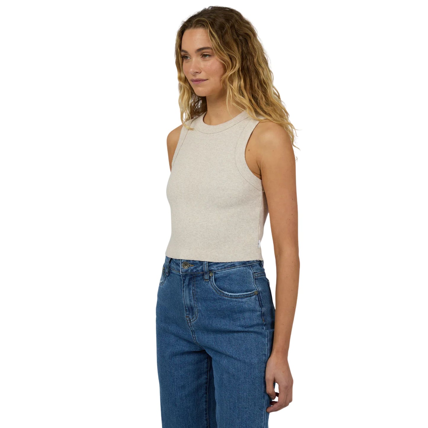 Silent Theory Pia Tank - Oatmeal