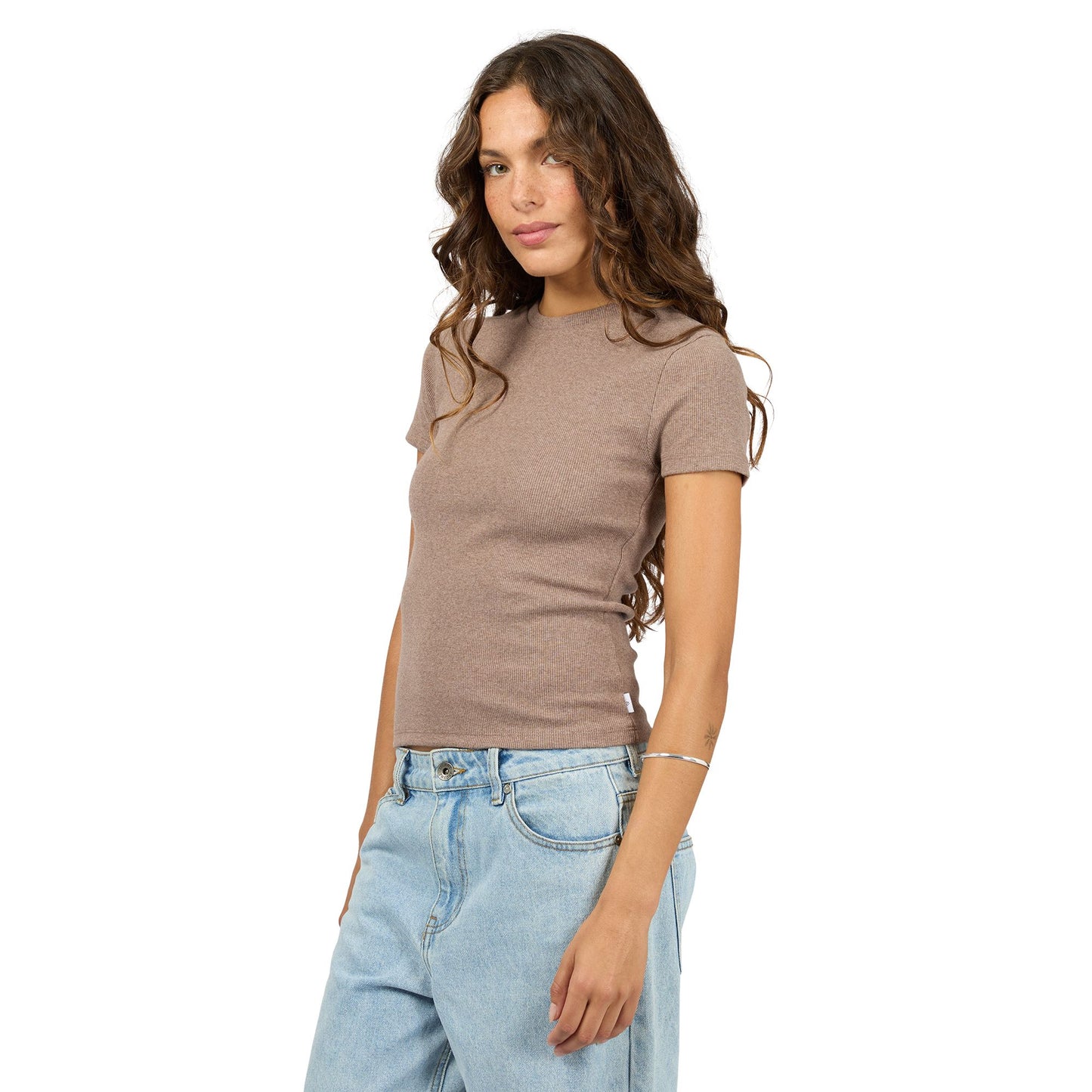 Silent Theory Bella Tee - Brown