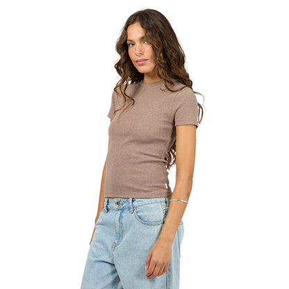 Silent Theory Bella Tee - Brown