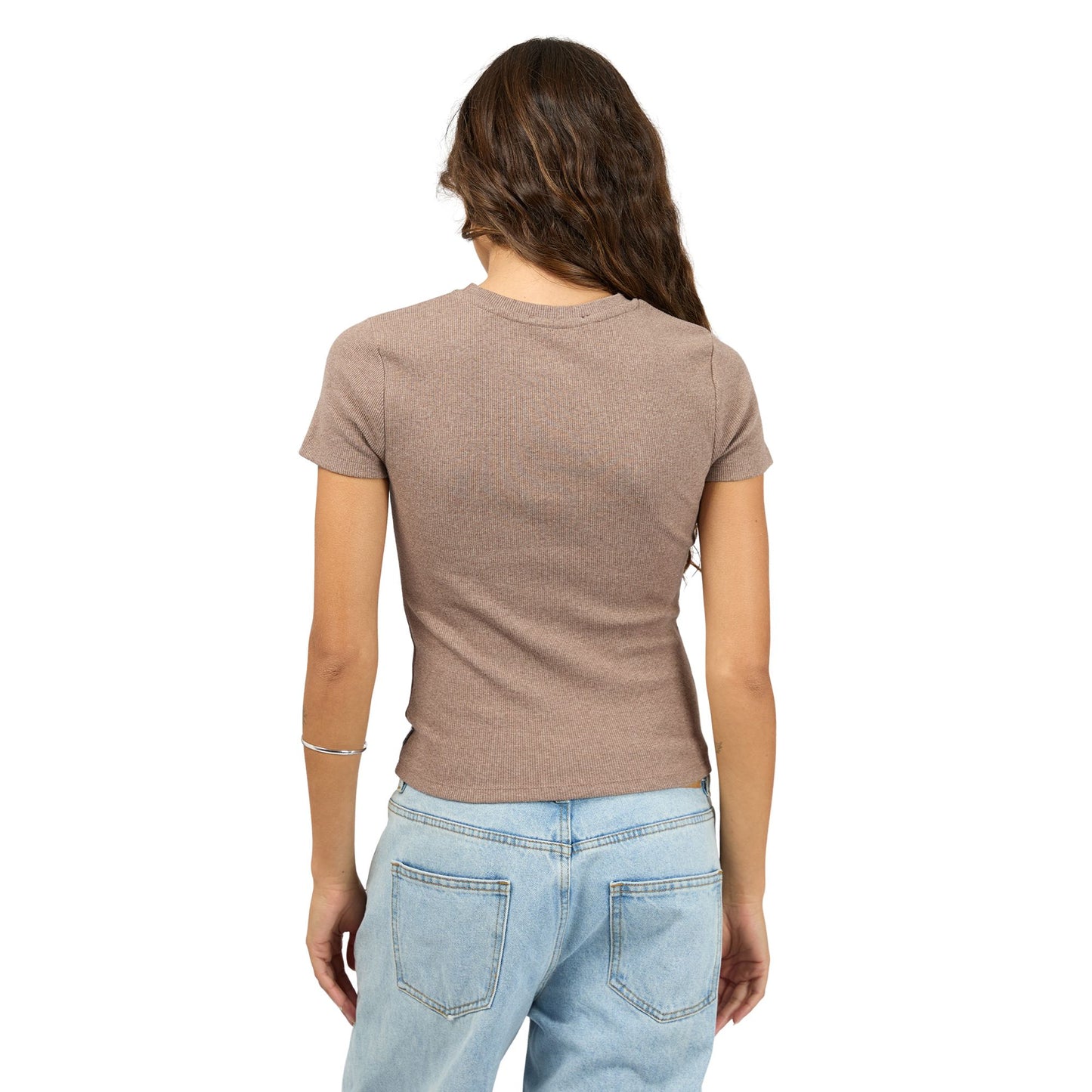 Silent Theory Bella Tee - Brown