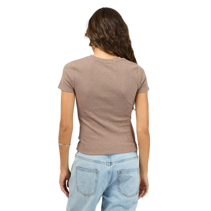 Silent Theory Bella Tee - Brown