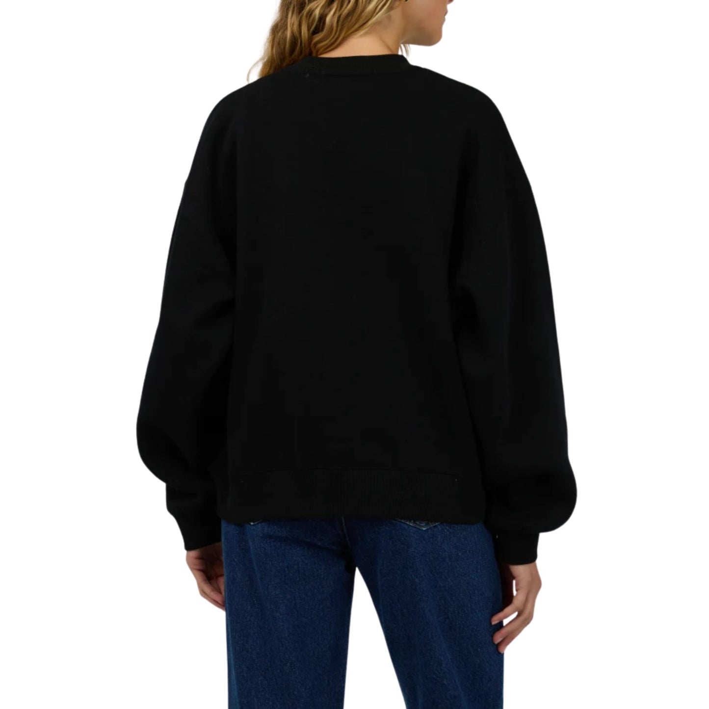 Silent Theory Logo Crew - Black