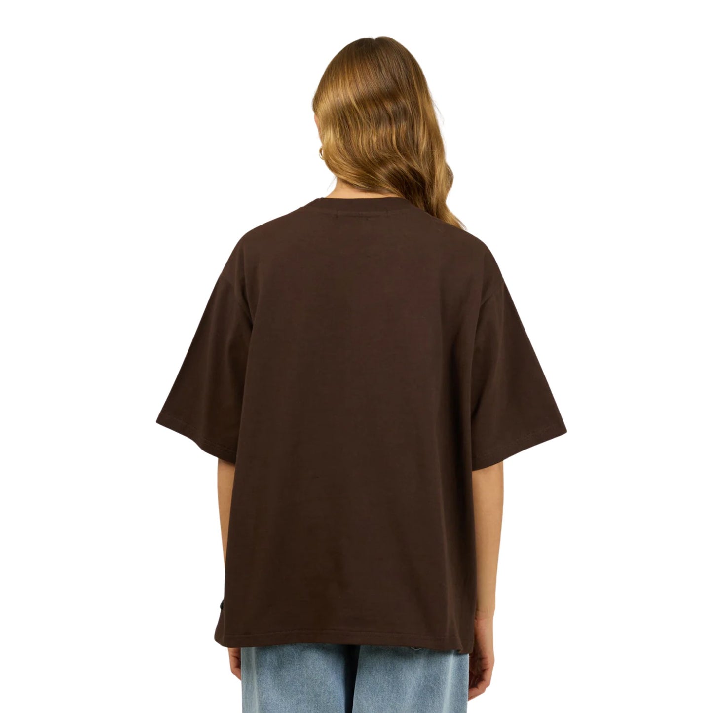 Silent Theory Oversized Tee - Chocolate