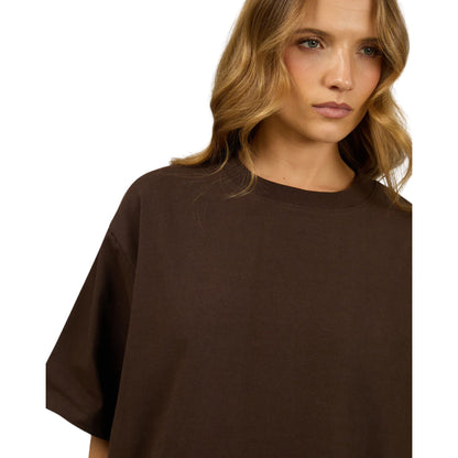 Silent Theory Oversized Tee - Chocolate