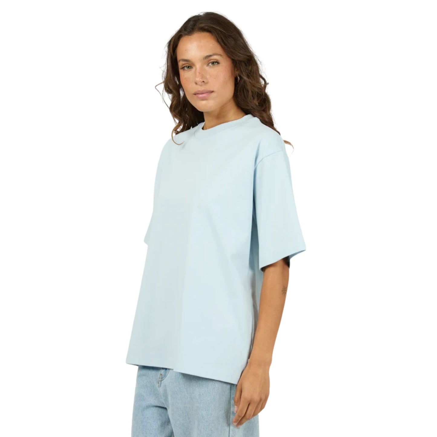 Silent Theory Core Oversized Tee - Light Blue