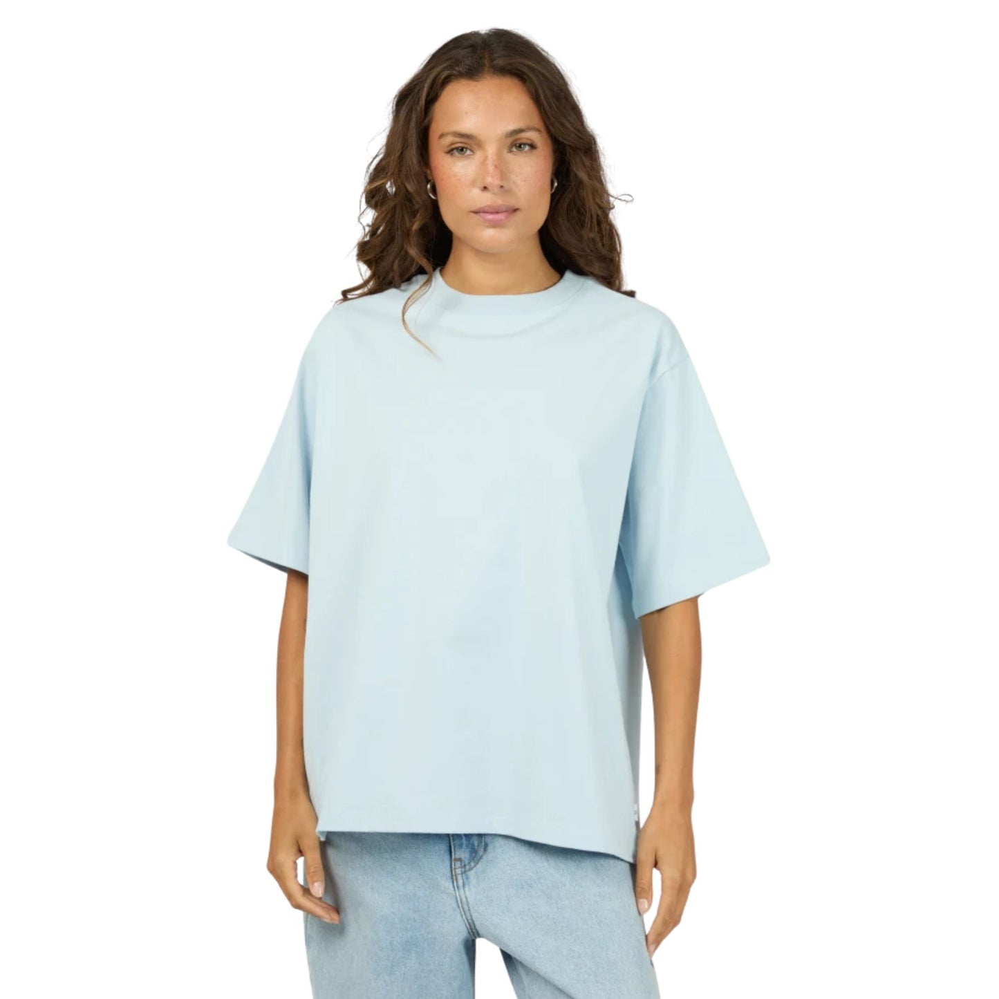 Silent Theory Core Oversized Tee - Light Blue