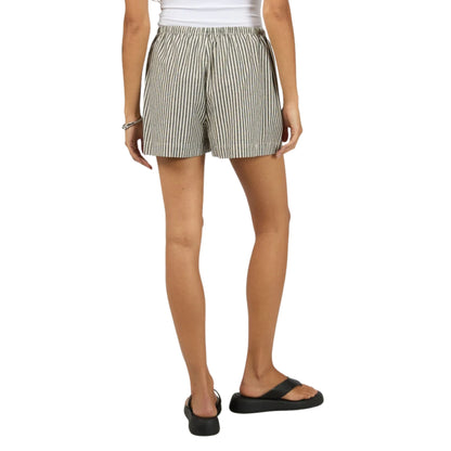 Silent Theory Sunday Tie Waist Short - Black