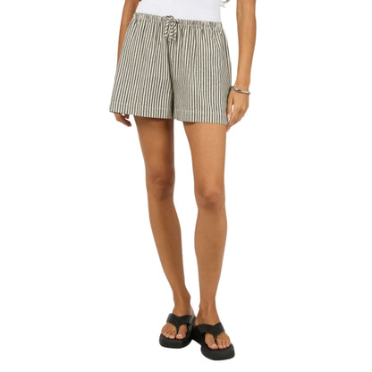 Silent Theory Sunday Tie Waist Short - Black