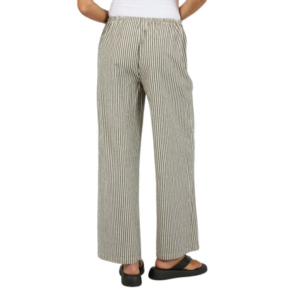 Silent Theory Sunday Tie Waist Pant - Black