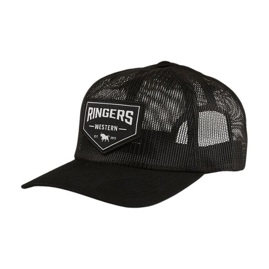 Ringers Western Jett Trucker Cap - Black