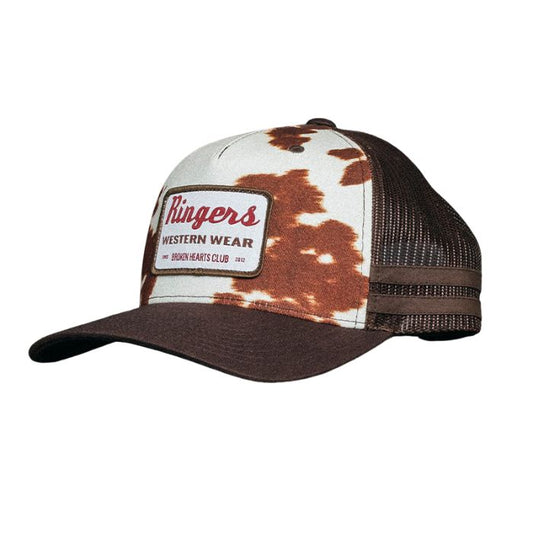 Ringers Western Daisy Trucker Cap - Chocolate