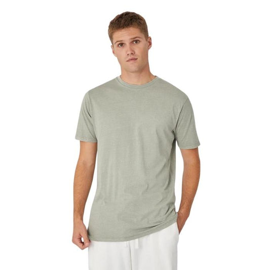 Industrie The Basic Classic Crew Tee - PD Light Sage