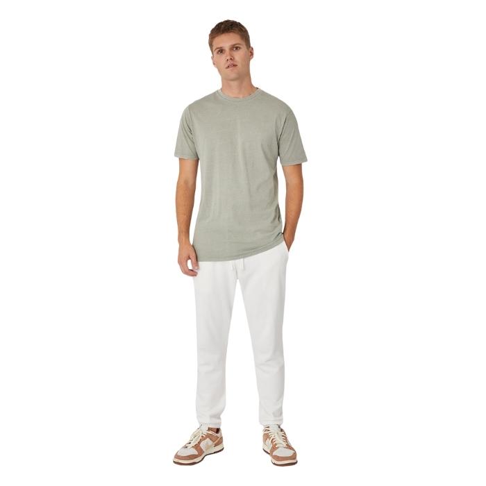 Industrie The Basic Classic Crew Tee - PD Light Sage