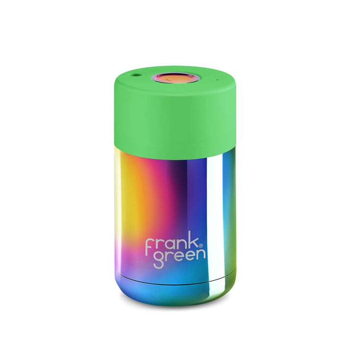 Frank Green 10oz Reusable Cup - Chrome Rainbow